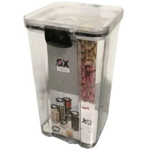 Frasco Plástico Cuadrado 1300 Ml