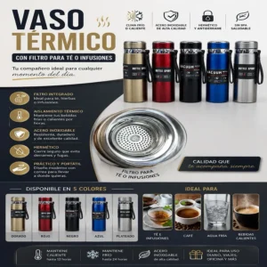 Termo De Acero Inoxidable 800ml