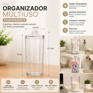Organizador Multiuso transparente
