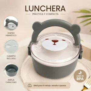 Lunchera Práctica Y Compacta