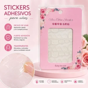 Stickers adhesivos para uñas